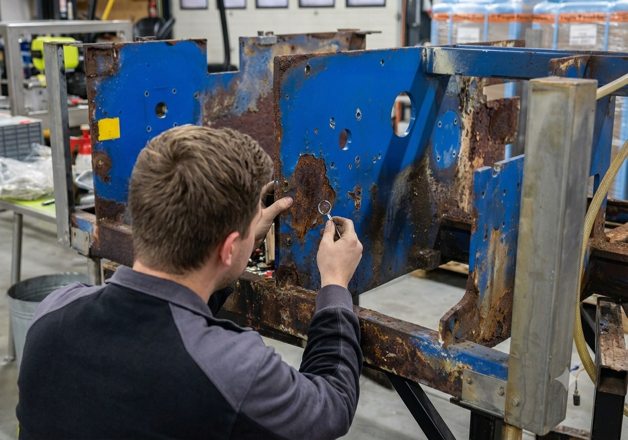 machine inspectie voor revisie